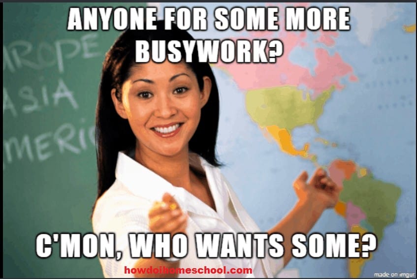 Anyone for some busywork? #meme