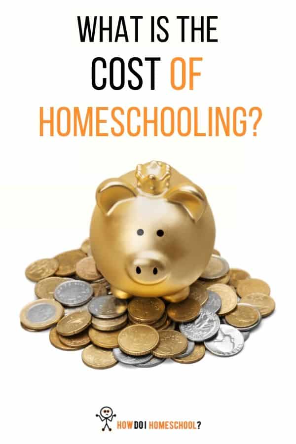 Discover the cost of homeschooling. Can you afford to home educate? Get a breakdown of costings. #homeschoolingcost #costofhomeschooling #affordhomeschooling