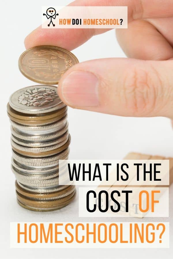 What is the cost of homeschooling? Can you afford to home educate your children? Checkout this article for more. #homeschoolingcost #costofhomeschooling #affordhomeschooling