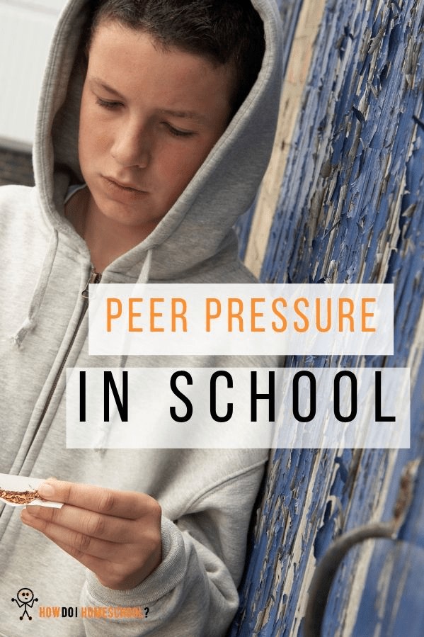 Learn about peer influence in school and its effects on schoolchildren. Also, discover what you can do about it here! #homeschooling #peerpressure