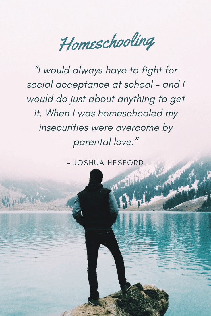 Peer Pressure Quote: I would always have to fight for social acceptance at school - and I would do just about anything to get it. When I was homeschooled, my insecurities were overcome by parental love.