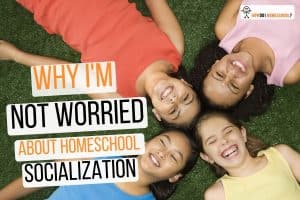 The biggest objection to #homeschooling is lack of #socialization. Learn why this isn't a big issue here.