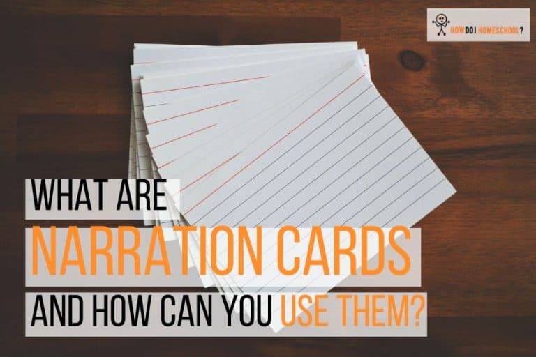How can you use Charlotte Mason narration cards in your homeschool? Learn how to make them and use them to make #narration more enjoyable! #charlottemason #homeschooling