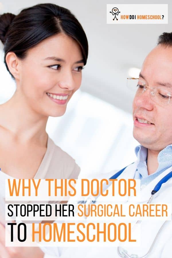 Why would a surgeon stop her career just to homeschool her son? Learn why she found this an important move and whether she regrets her decision. #homeschool #homeschoolinterview #howdoihomeschool