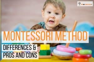 Discover the pros and cons of the Montessori method of education and whether this is something you can implement in your home. #montessorimethod #montessorieducation