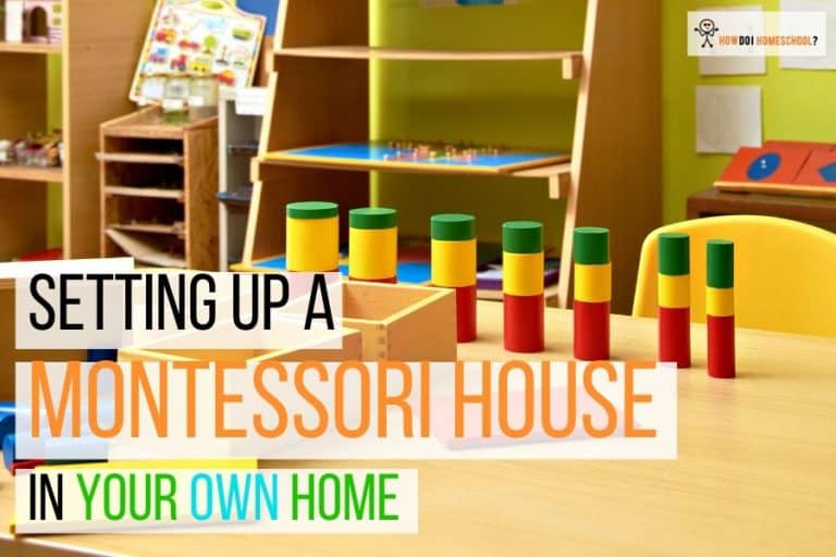 Creating a Montessori home: discover how to setup a bedroom, schoolroom and garden to facilitate student learning. #montessorihome #montessoribedroom #montessoriroom #montessorigarden