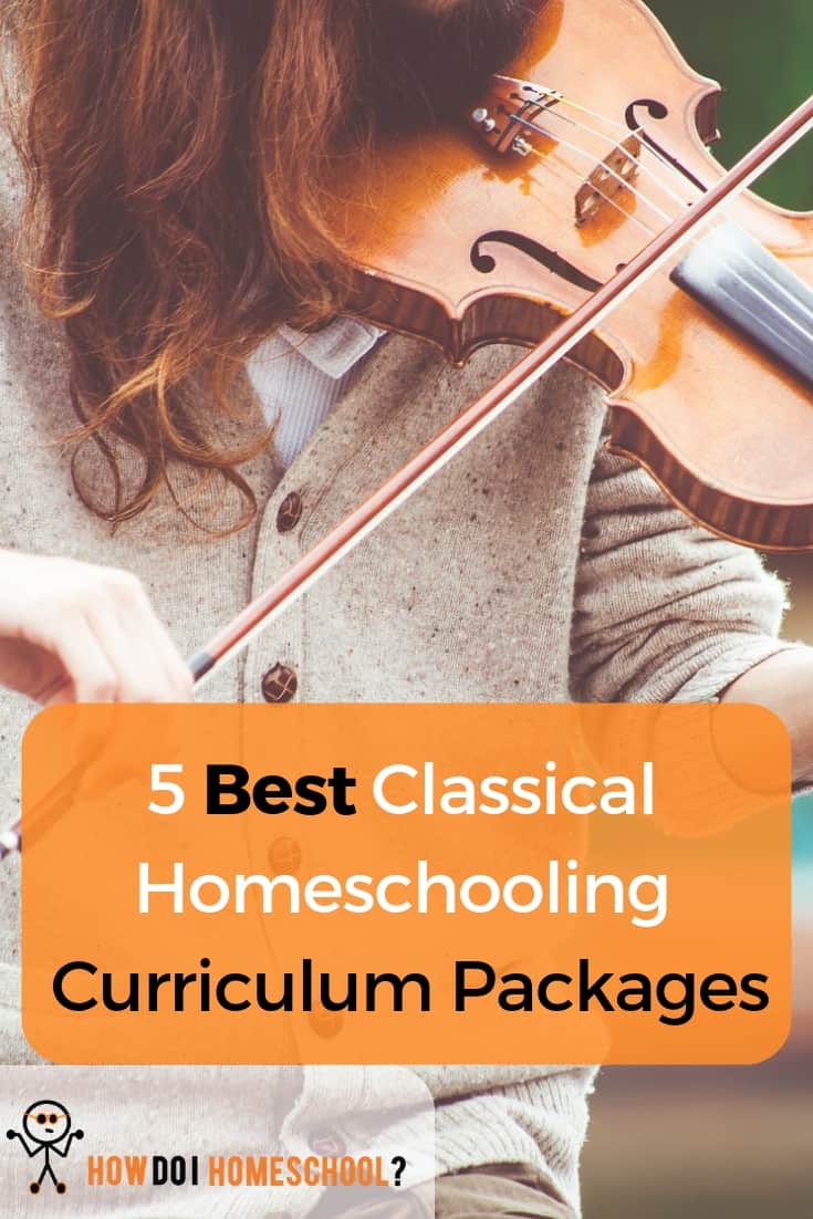 5 Best Classical Homeschooling Curriculum Packages in 2019. Love Classical education but don't know which curriculum is the best? We review five classical education curriculum programs available to homeschooling families. #howdoihomeschool #homeschoolcurriculum #classicalcurriculum #classicalhomeschoolingcurriculum