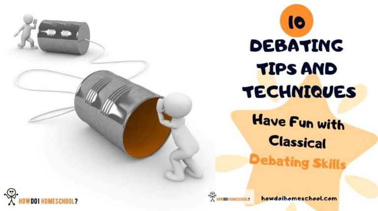 Learn cool debating tips and techniques. Have fun with Classical education debating skills.