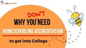 Why You Don't Need Homeschooling Accreditation to Get Into College. #homeschoolaccreditation #howdoihomeschool #homeschoolcollege #homeschooluniversity