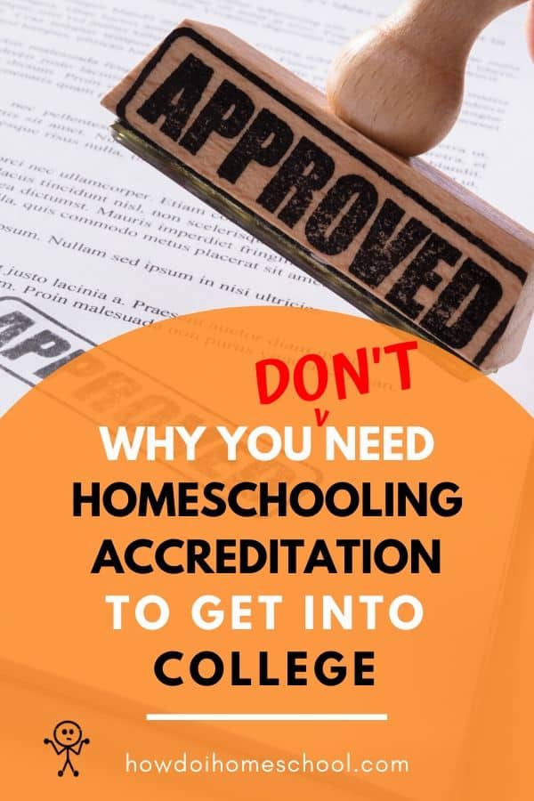 Why You Don't Need Homeschool Accreditation to Get Into University! Learn why you don't need to be studying an accredited homeschool program to enter university and different pathways that will get you into university. #accreditedhomeschoolprogram #homeschoolaccreditation #homeschoolcollege