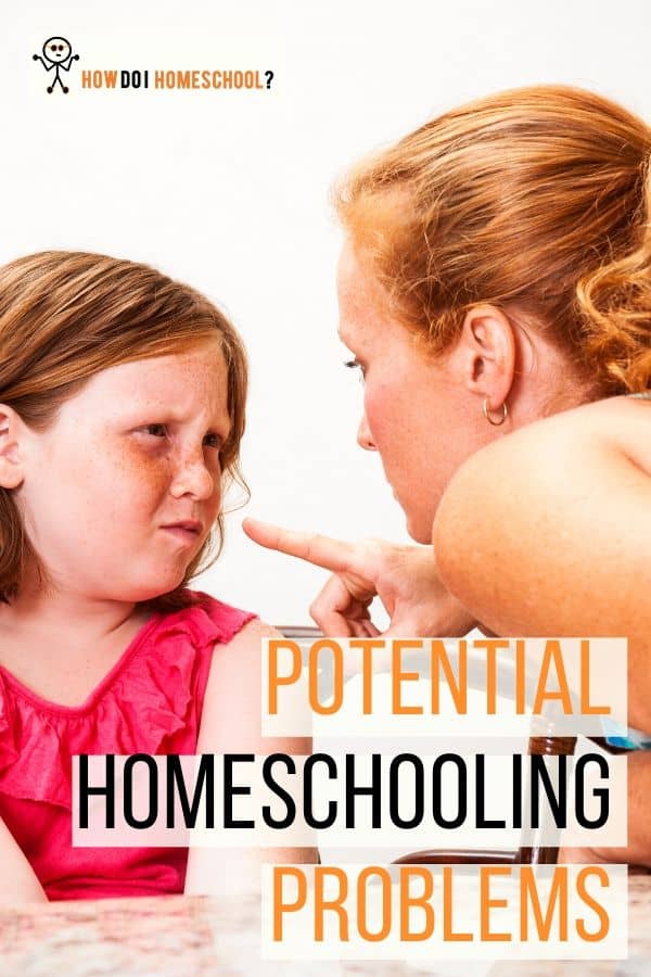 Potential homeschooling problems and issues with home education