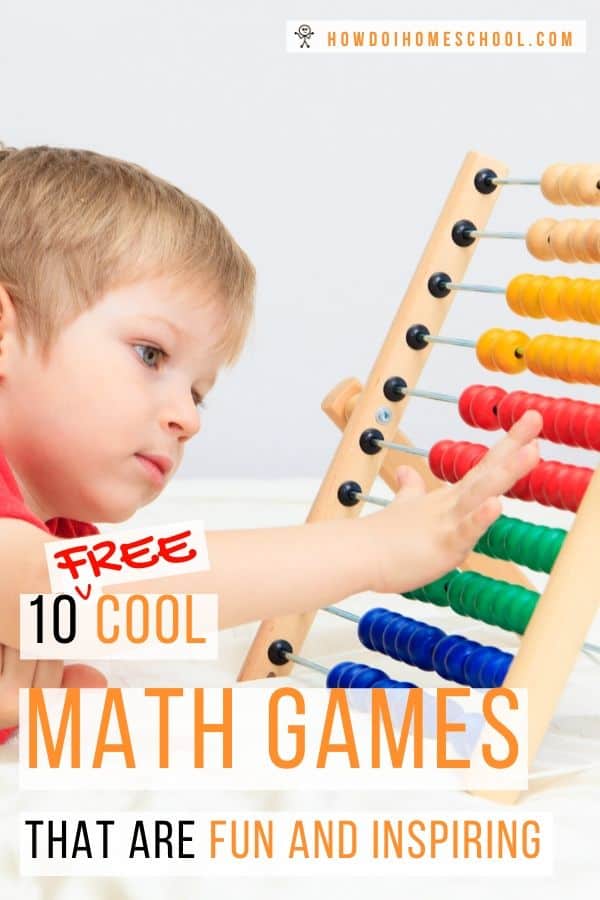 Checkout these 10 free cool math games that are fun and inspiring. Change boring math lessons into a time every student enjoys by adding a bit of fun to everyday learning. #coolmathgames #inspiringmathgames #funmathgames #freemathgames
