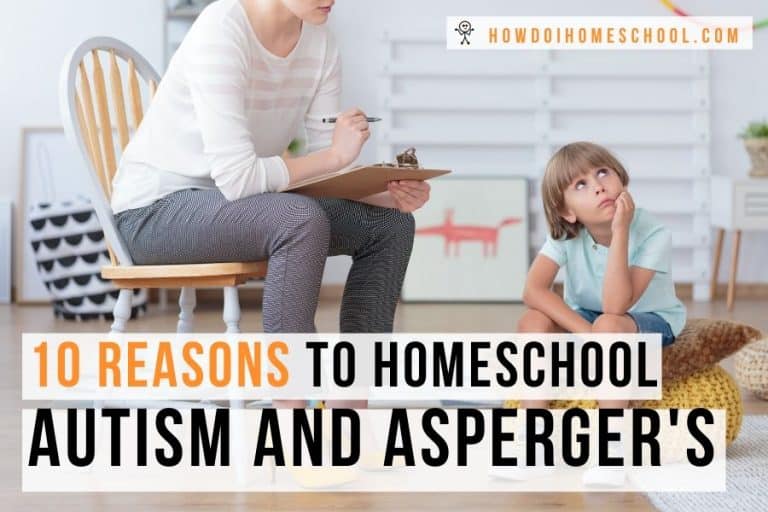 Discover these 10 reasons to homeschool autism and Asperger's children. Investigate why the home environment is so suited to children who have autism. #homeschoolingautism #reasonstohomeschool