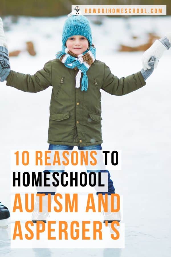 Discover these 10 reasons to homeschool autism and Asperger's children. Investigate why the home environment is so suited to children who have autism. #homeschoolingautism #reasonstohomeschool