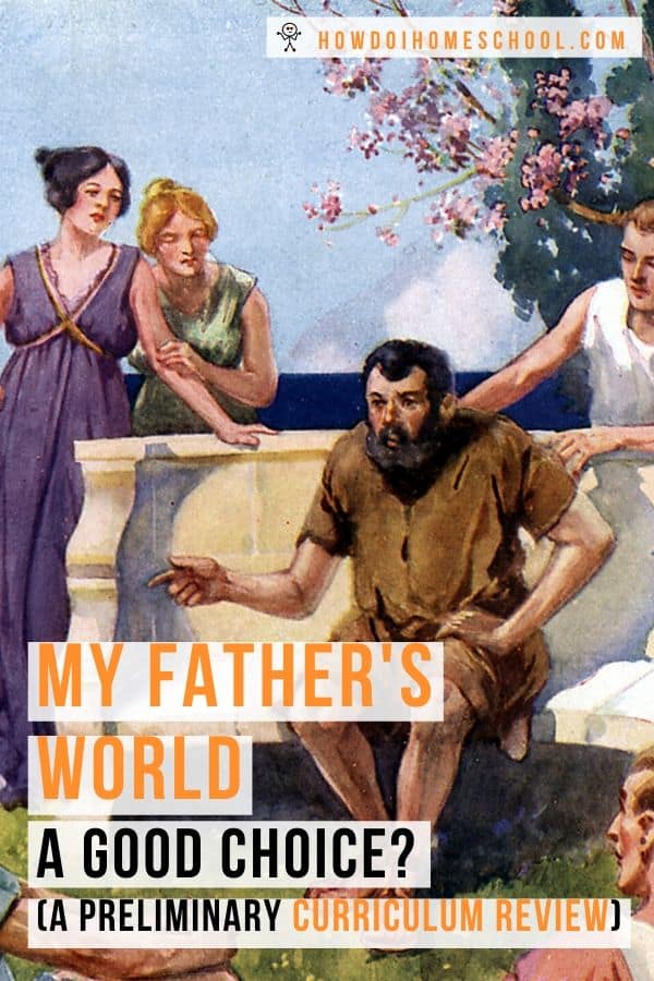 My Father's World. A good choice for #christianhomeschool ? A preliminary curriculum review. #myfathersworldreview #homeschoolingcurriculum #curriculumreview
