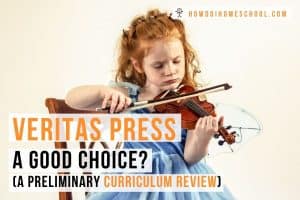Is Veritas Press a good choice? Join me for a preliminary curriculum review as we look at this Classical Christian Homeschooling Curriculum based on the classical education method.