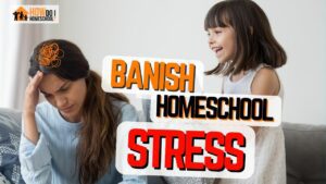 5 Reasons You Are a Stressed Homeschool Parent. We check out a study which shows us what homeschool moms found to be the top five stressful things or situations which made their day stressful. #homeschoolmom #homeschooldad #homeschoolstress