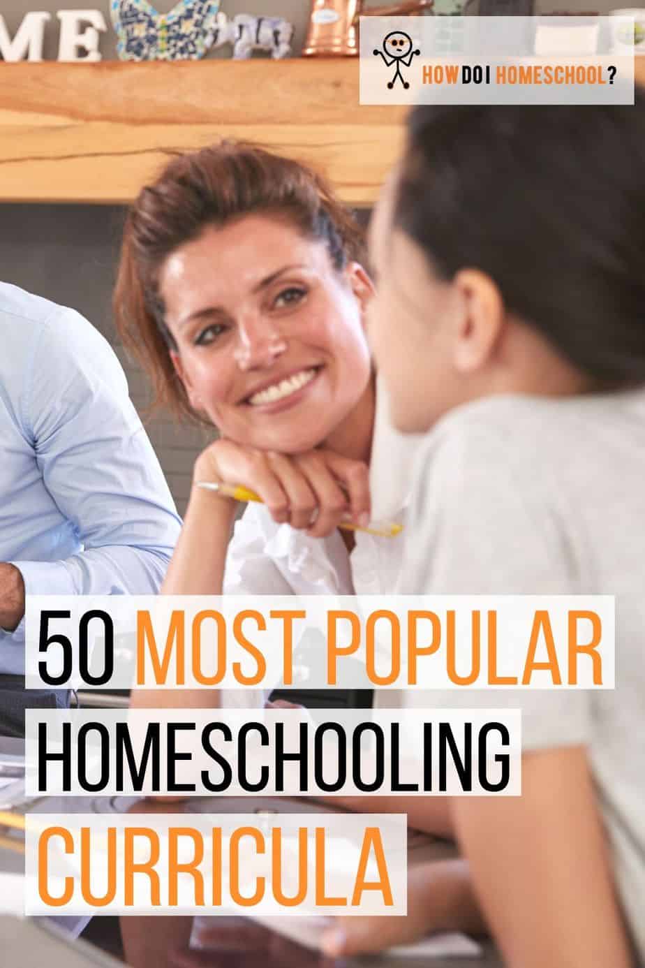 50 Most Popular Homeschooling Curriculum in 2020. Check out some great programs available today. #besthomeschoolcurriculum #tophomeschoolcurriculum