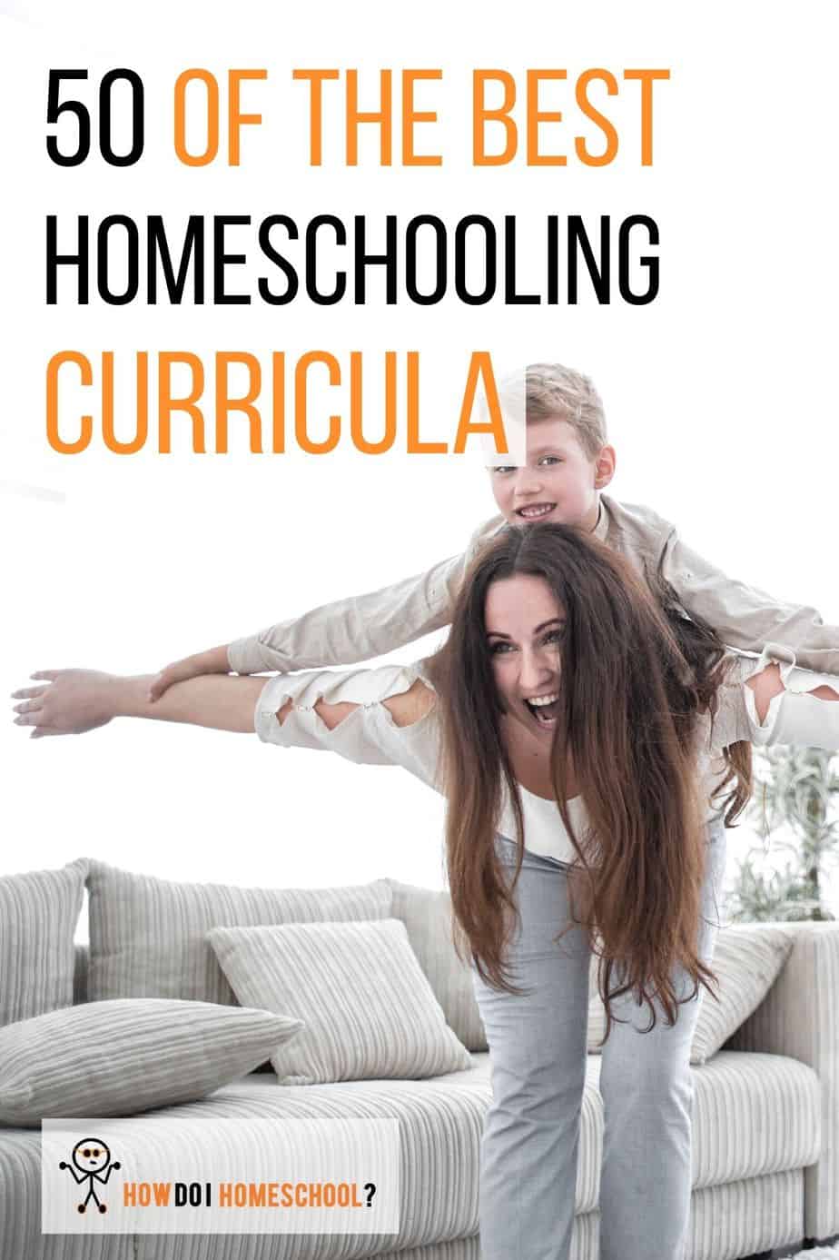 Check out 50 of the best homeschooling curriculum programs available today. We look at Switched on Schoolhouse, Time 4 Learning, The Good and the Beautiful and more. #besthomeschoolingcurriculum #tophomeschoolingcurriculum