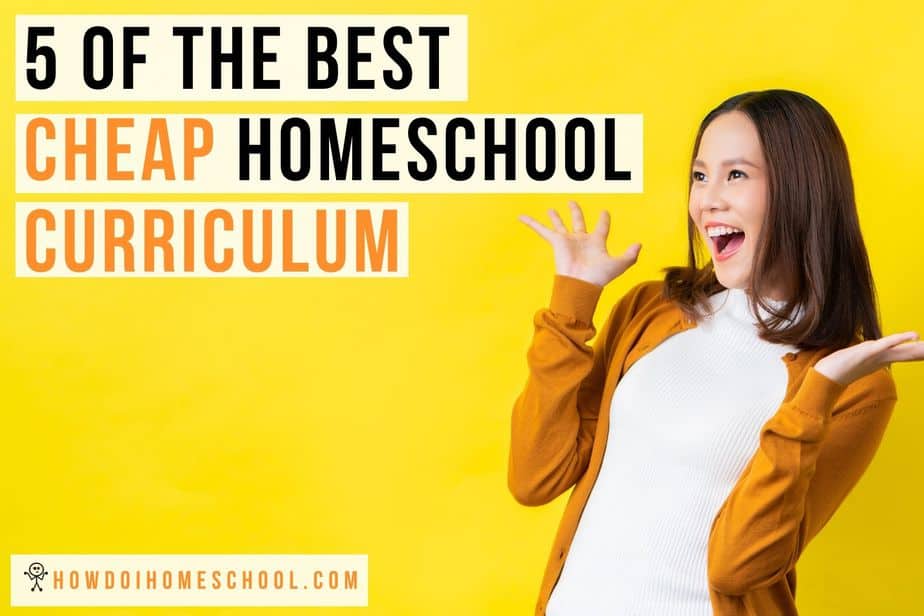 Discover 5 of the best cheap homeschooling curriculum on the market today. Here we review programs that everyone can afford, no matter your budget! #cheaphomeschoolcuriculum #affordablehomeschoolcurriculum