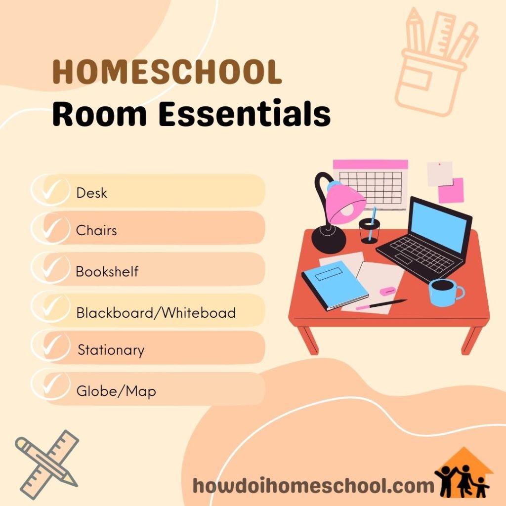 If you're looking for a core list of homeschool room essentials, this is a great mini-list to help you out.
