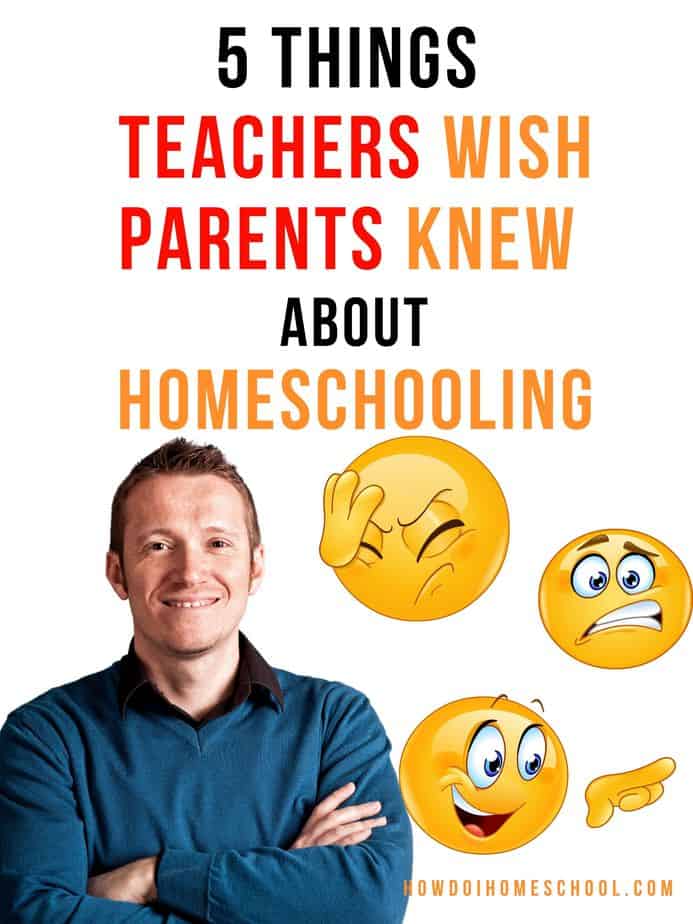 What are teachers really thinking when they see a clueless homeschool parent? Don't worry, they're not hating on you...but they do wish you knew a thing or two. And here are those things...