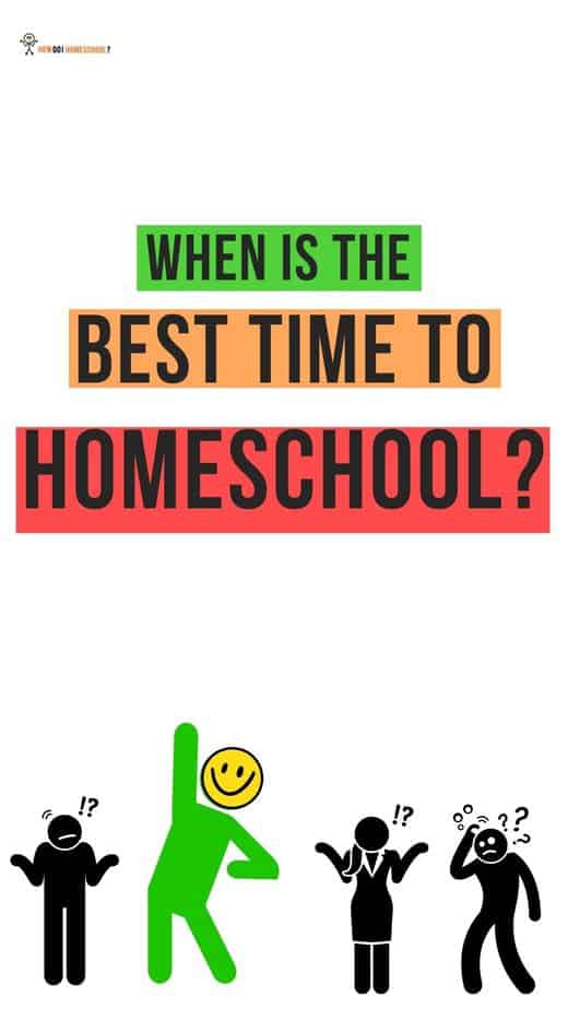 When is the best time to homeschool? It's Now! And this is why...