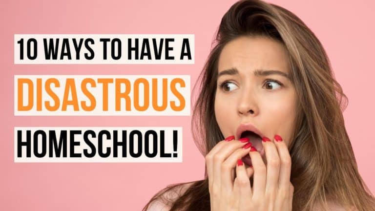 There's more than one way to have a Disastrous Homeschool. In this video, I'll show you several ways you can stuff up a homeschool and have the kids in tears! #DisastrousHomeschool