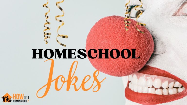 Here are a few homeschool jokes I gathered and a few I made up myself. Hope you enjoy them!