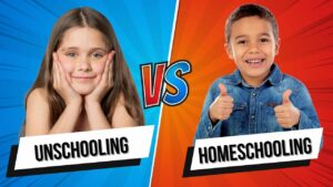 Unschooling vs Homeschooling.
