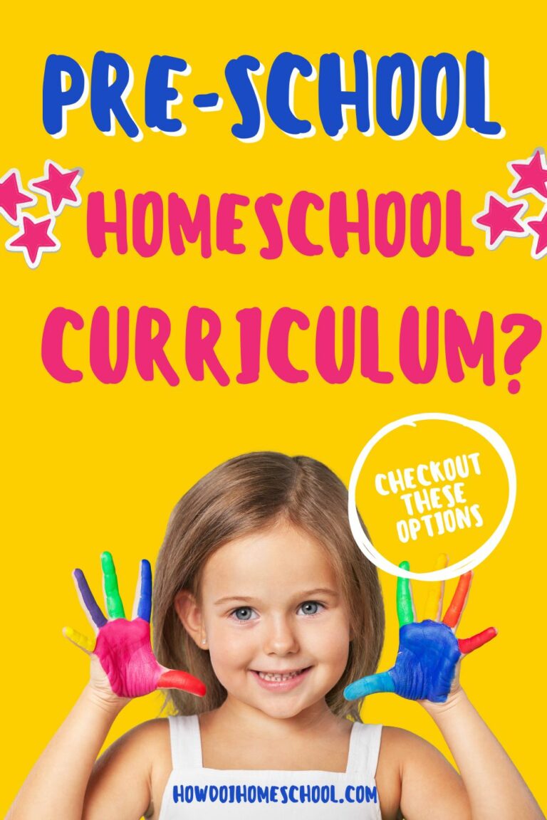 BEST Homeschool Curriculum for 2 to 3 Year Olds [MUST-READ]