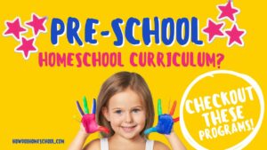 Preschool homeschool curriculum programs and packages to check out! Find one that's right for your child.