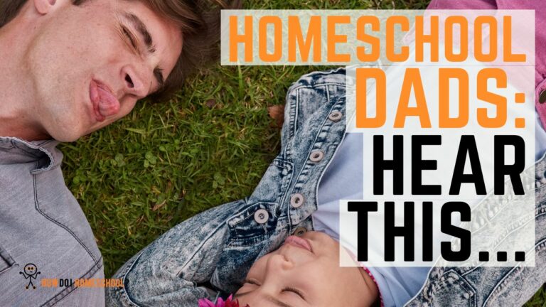 Homeschool Dads. We need you. Discover things you need to know about homeschooling if you're a homeschool dad. And find some activities you can do with your children when home educating.
