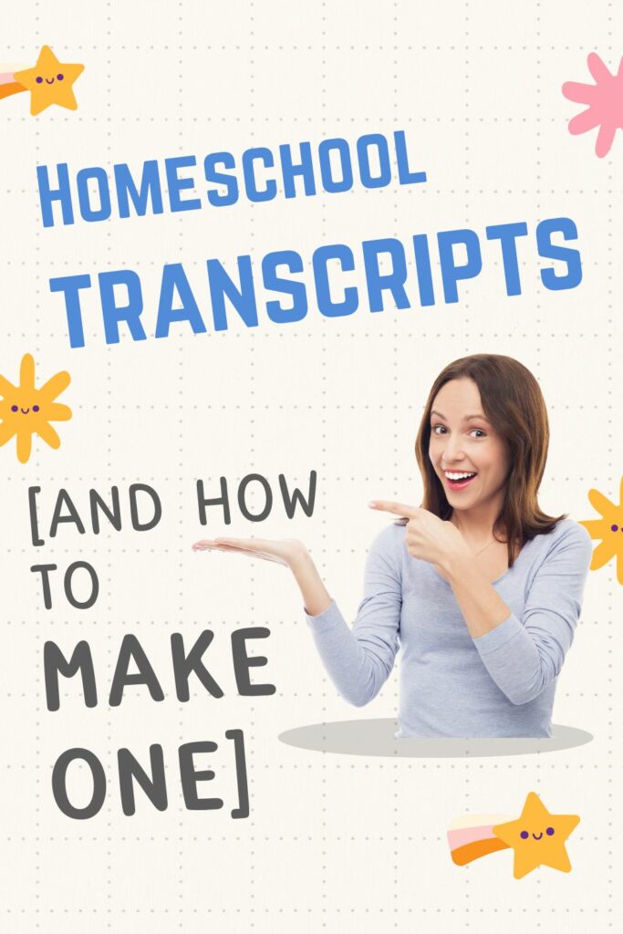 What is not exciting is making homeschool transcripts. But, there is an easier way...find out in this post!