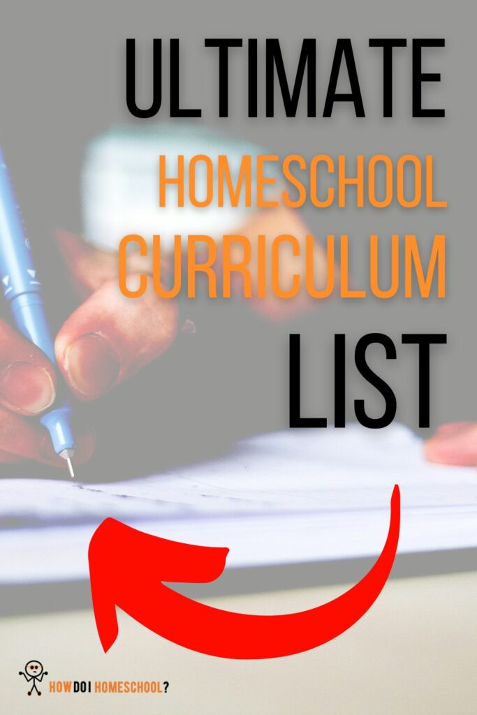 What homeschool curriculum should you choose? Find out using this awesome list of homeschool curriculum programs here...