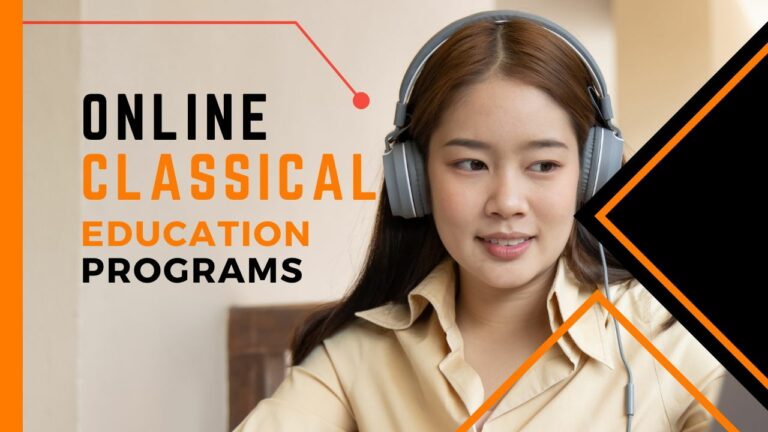 Online classical education programs for students.