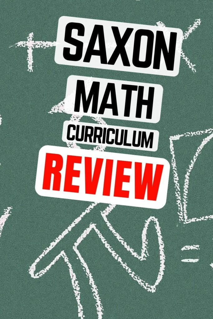 Saxon math curriculum review for homeschool.