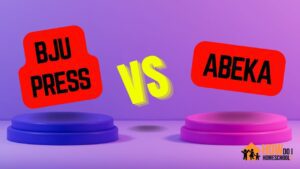 BJU Press vs Abeka homeschool curriculum. Pros and Cons, costs, accreditation.