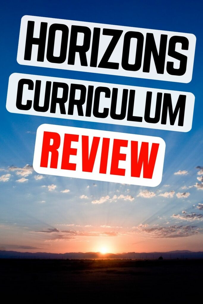 Horizons curriculum review for homeschool by Alpha Omega Publications.