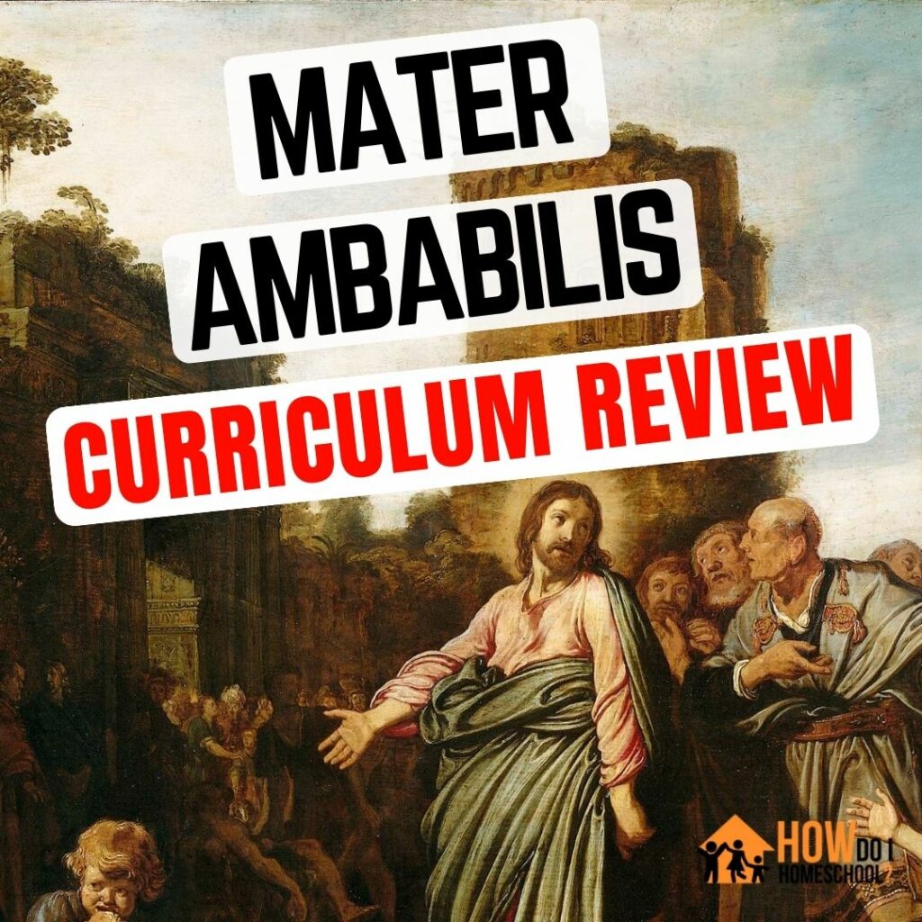 Mater Amabilis Homeschool Curriculum FREE, Catholic, Charlotte Mason.