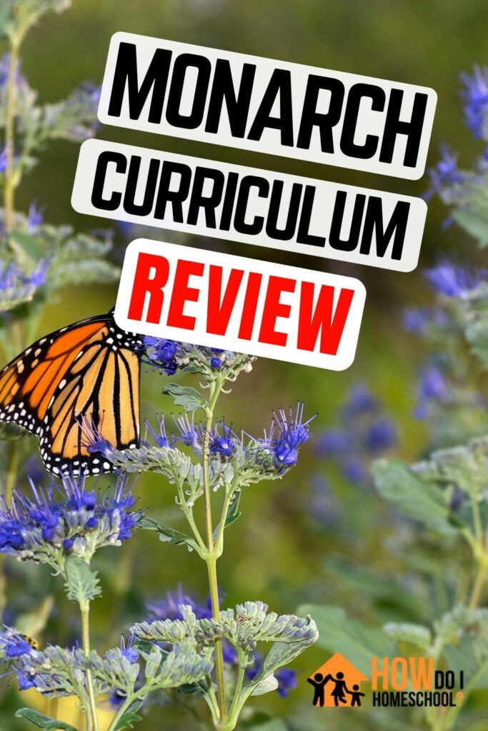 Monarch curriculum review for homeschool by Alpha Omega Publications. 
