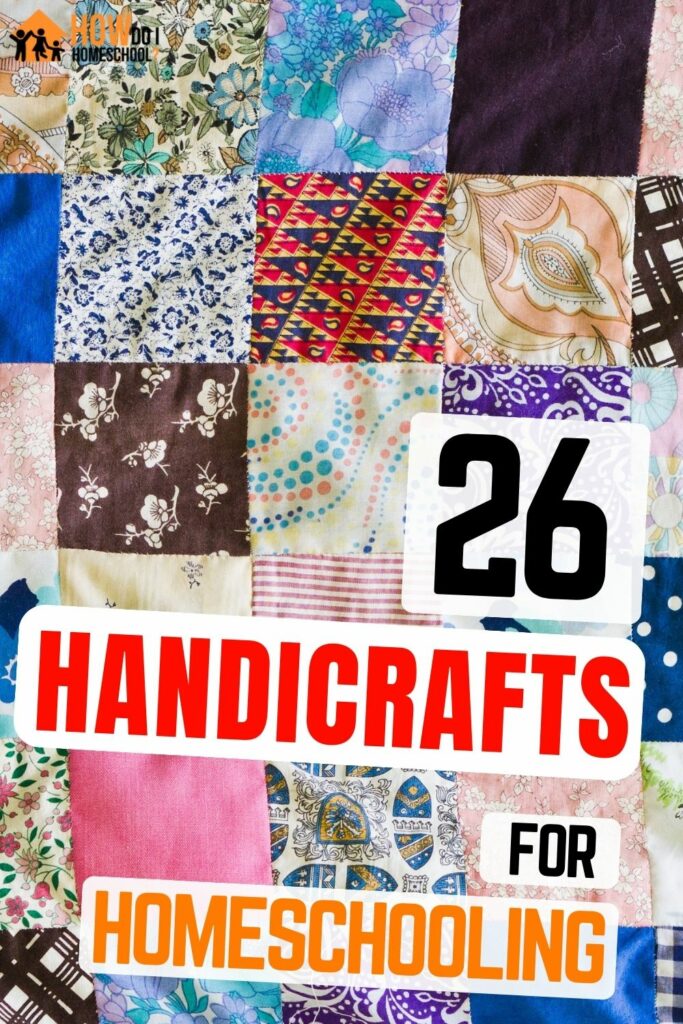 What's fun you can do in a homeschool? Craft! And what's more fun than just craft? Handicrafts! Check these ones out!