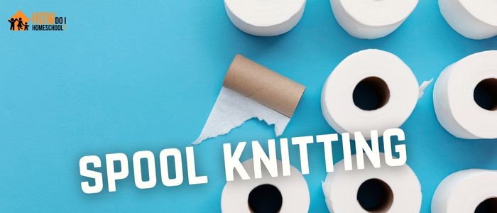 Spool knitting AKA Toilet Roll knitting
