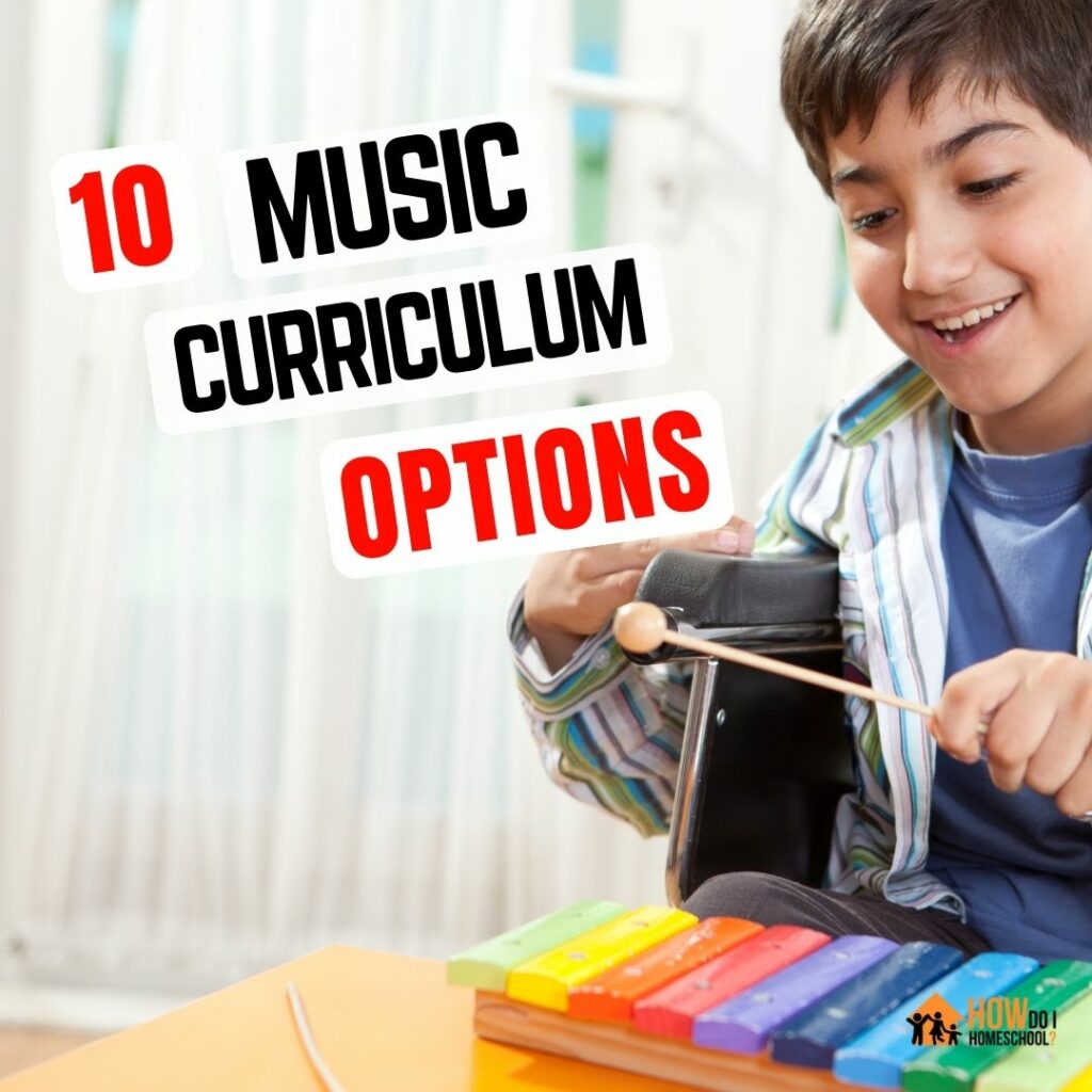 Looking for Music for your homeschool? Check out these music curriculum options for your family here. 