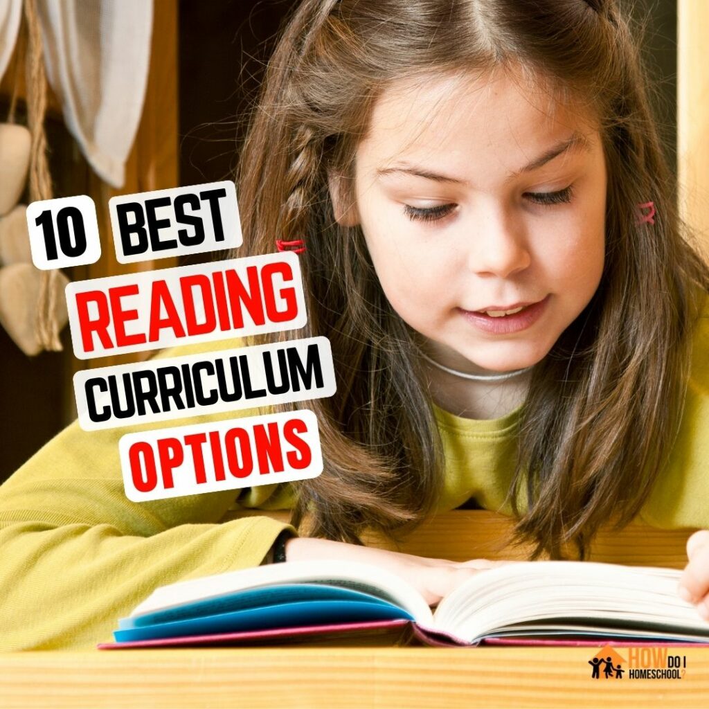 Need a homeschool curriculum for reading? We list a few options to cover you here!