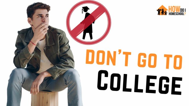 Don't Go to College: Here's what to do instead. #dontgotocollege #entrepreneur #trade #homeschoolcollege