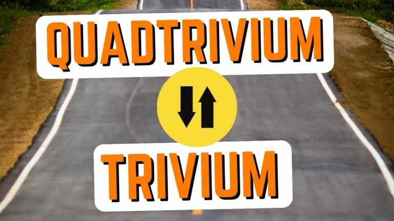 Difference Between the Trivium and the Quadrivium