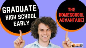 Discover how you can graduate high school early and finish college or a trade early. #graduatehighschoolearly #howdoihomeschool