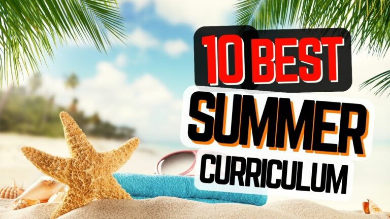 Best Summer homeschool curriculum Options -