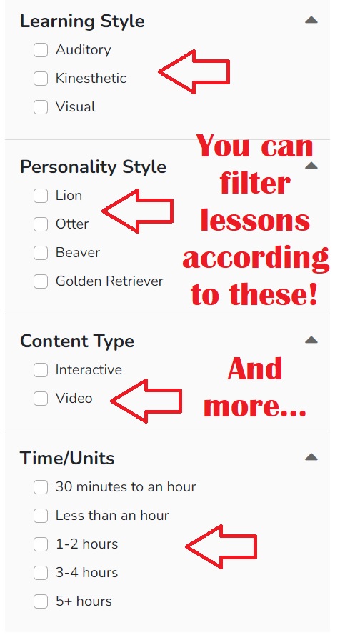 Filter Elephago lessons with these search terms.